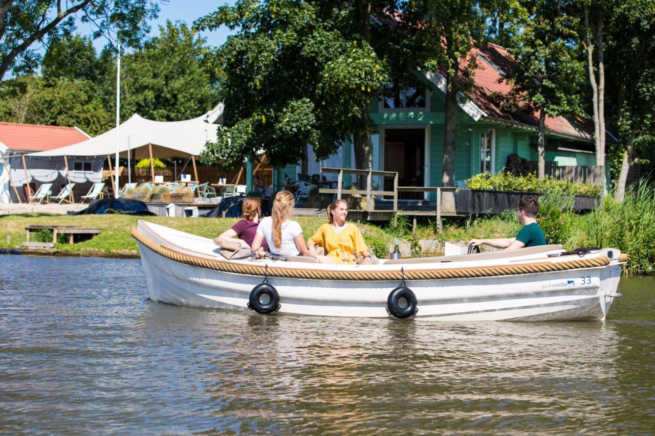 Pod Hotelkamer Aan Het Water Dokkum Esterno foto
